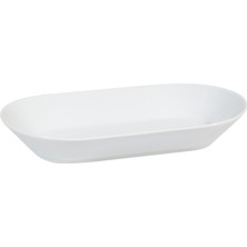 Güral Porselen Ent Otel Kare Kayık Tabak 20CM (8'li Paket)