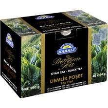 Karalı Karali Premıum Demlik Poşet Çay 40*24G (2'li Paket)