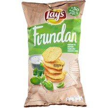 Lay's Fırından Patets Cipsi Süper Boy Yoğurt ve Mevsim Yeşillikler (7'li Paket)