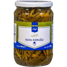 Metro Chef Kaya Koruğu 650 G Cam Kavanoz (3'li Paket)