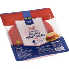 Metro Chef Jumbo Salam 250 G Fıstıklı (6'li Paket)