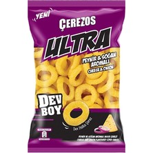 Çerezos Mısır Çerezi Dev Boy 150 G Peynir ve Soğanlı (8'li Paket)