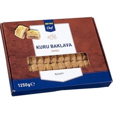 Metro Chef Kuru Baklava 1,25 kg Ceviz (4'li Paket)