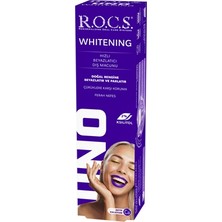 Rocs Uno Diş Macunu 60 ml Hızlı Beyazlatıcı (4'li Paket)