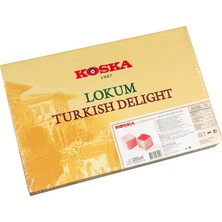 Koska Lokum 3kg Gül Aromalı (5'li Paket)