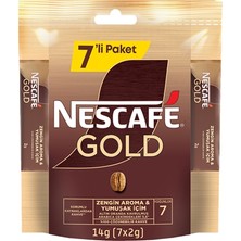 Nescafe Gold Kahve 7*2 G (5'li Paket)