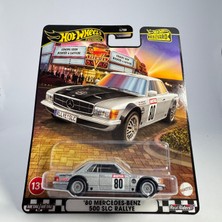 Hot Wheels Premium Boulevard '80 Mercedes-Benz 500 Slc Rallye 1/64 Model Araba