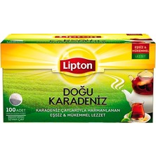Lipton Doğu Karadeniz Demlik Poşet Çay 100*3,2G (5'li Paket)