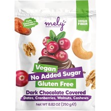 Mely Vegan Çikolatalı Meyve Mix 250 G (6'li Paket)