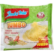 Indomie Jumbo Hazır Noodle 120 G Sebzeli (8'li Paket)