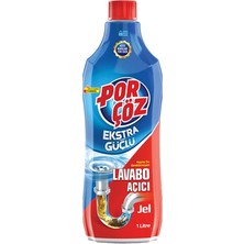 Por Çöz Lavabo Açıcı Jel 1l (5'li Paket)