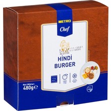 Metro Chef Hindi Burger 480 G (3'li Paket)