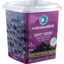 Marmarabirlik Sepet Serisi Yağlı Salamura Zeytin 800G 291-320 (6'li Paket)