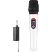 Die Grup Kablosuz Uhf El Mikrofonu 6.35 mm - Beyaz HDX2790B
