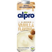Alpro Vanilya Badem Sütü 1 L (8'li Paket)