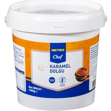 Metro Chef Karamel Dolgu 1 kg Glutensiz (4'li Paket)