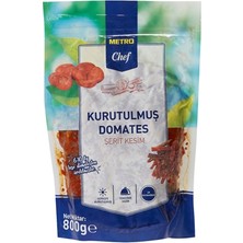 Metro Chef Kurutulmuş Domates Şerit Kesim 800 G (5'li Paket)