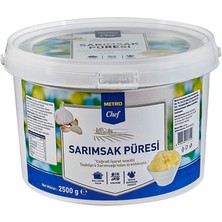Metro Chef Sarımsak Püre 2,5 kg (3'li Paket)