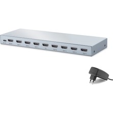 Die Grup HDMI Splitter 4K 1 In 8 Out Gri HDX1430