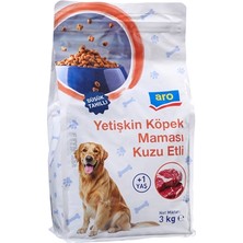Aro Köpek Maması Az Tahıllı 3 kg Kuzulu (5'li Paket)