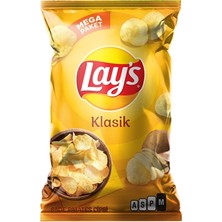 Lay's Mega Boy Patates Cipsi Klasik (8'li Paket)