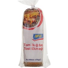 Aro Tambuğday Tost Ekmeği 670 G (7'li Paket)