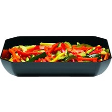 Cambro Showfest Octagonal Sunum Tabağı 25.4* 30.5* 5cm (3'li Paket)