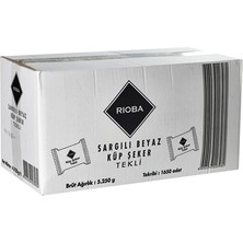 Rioba Rıoba Tek Sargı Küp Şeker 4,75 kg (8'li Paket)