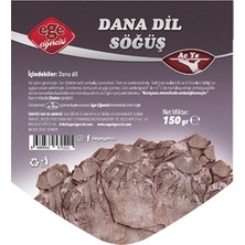 Ege Ciğercisi Dana Dil Söğüş 150G Map (5'li Paket)