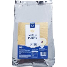Metro Chef Puding 3 kg Muzlu (6'li Paket)