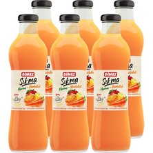 Dimes %100 Sıkma Meyve Suyu 6 x 700 ml Havuç-Portakal (5'li Paket)