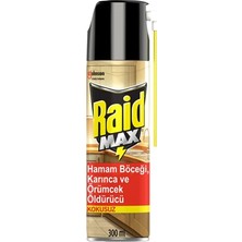 Raid Böceksavar Max 300 ml (4'li Paket)
