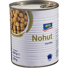 Aro Haşlanmış Nohut 830 G (8'li Paket)