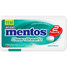 Mentos Cleanbreath 21G Yoğun Nane (8'li Paket)