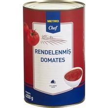 Metro Chef Rendelenmiş Domates 4,25 kg (4'li Paket)
