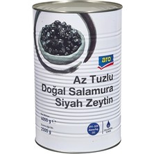 Aro Az Tuzlu Siyah Zeytin 4 kg 291-320 (2'li Paket)