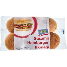 Aro Hamburger Ekmeği 6*70 G (8'li Paket)