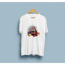 Bahriyeli Collection Oversize Kumarhane Slot Makinesi T-Shirt