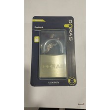 Doras Kilit Doras 63 Mm Sarı Döküm Asma Kilit