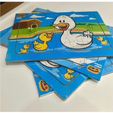 Empressco Çocuklar Için 35 Parça Ahşap Puzzle, Eğlenceli ve Eğitici Oyuncak