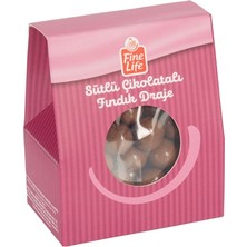 Fine Life Sütlü Draje Çikolata 100 G Fındık (3'li Paket)