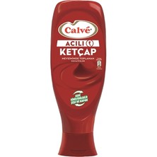 Calve Ketçap 610 G Acılı (7'li Paket)