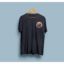 Oversize Scream Sticker Baskılı Unisex T-Shirt