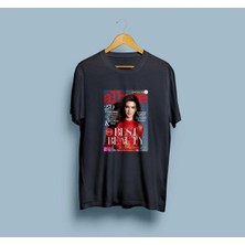 Oversize Allure Magazin Kendall Jenner Kapak Tasarım Unisex T-Shirt