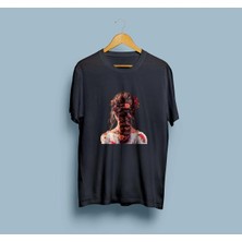 Oversize Arkadan Kadın Saçları / Kadın Kuaförü Tasarım Unisex T-Shirt