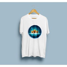 Oversize Ramazan ve  Bayramı 3. Tasarım Unisex T-Shirt