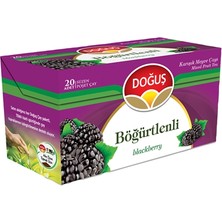 Doğuş Çay Meyve Çayı Poşet 20LI Böğürtlenli (6'li Paket)