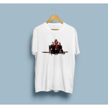 Oversize The Vampire Diaries Tasarım Unisex T-Shirt