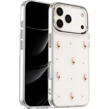 Muratech Newface  Iphone 17 Pro Fiyonk Desenli Kapak - Desen 6