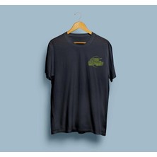 Oversize Tiger Tank Baskılı Unisex T-Shirt